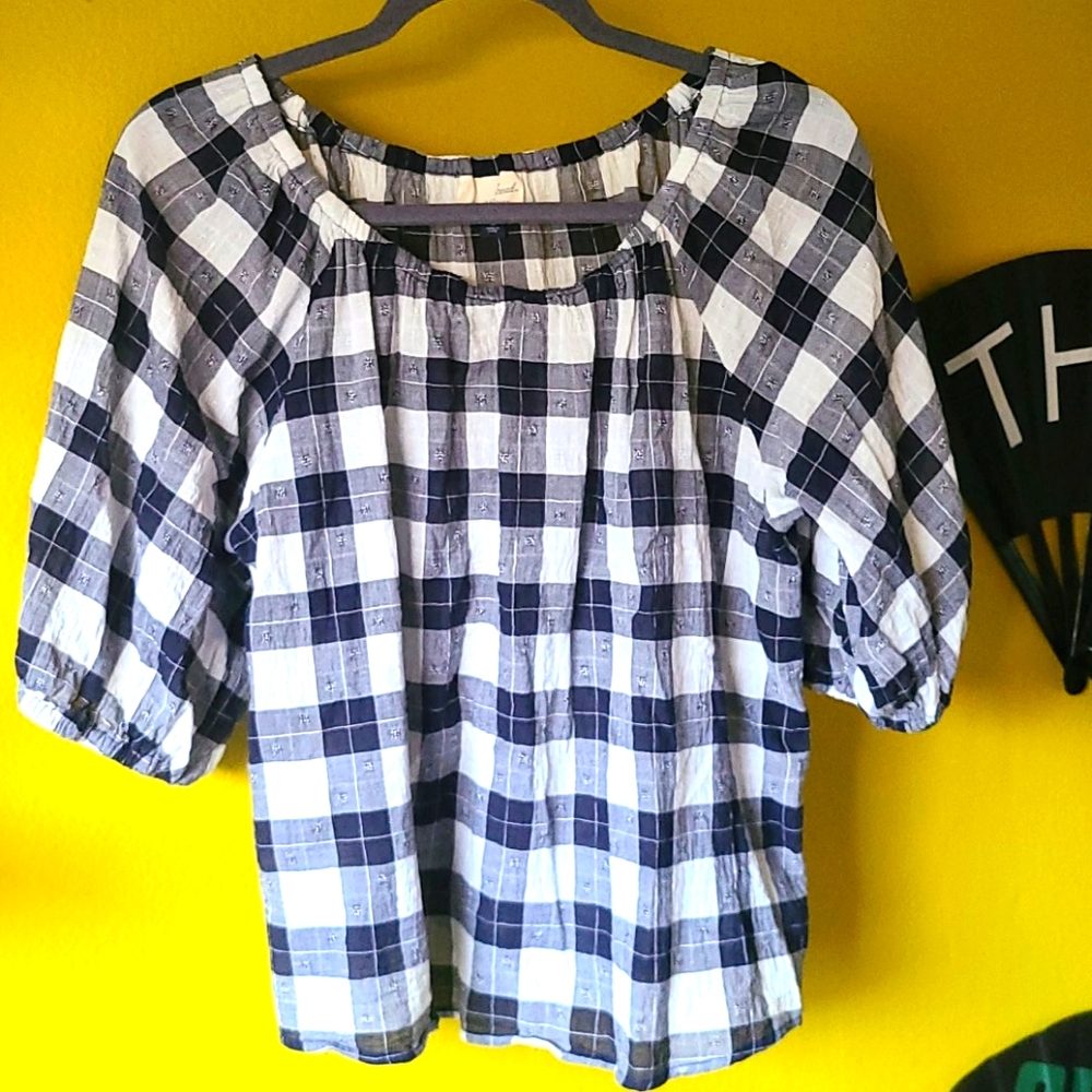 Gingham top